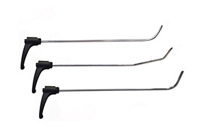 Набор крючков с поворотными рукоятками (3 шт) 02010