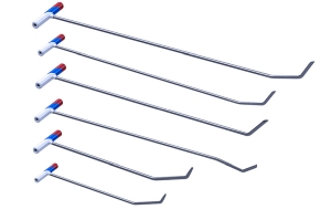 Комплект Ножевидных крючков (6 шт) 02021