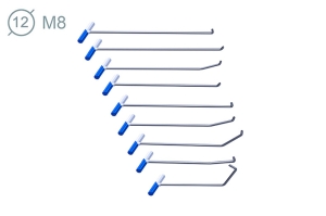 Набор инструмента со сменной насадкой 9 шт, 02025