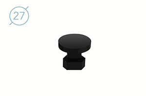 Клеевая клипса Titanium 05056