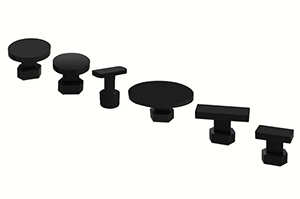 Набор клеевых клипс Titanium 05059