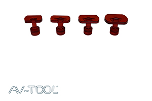 Клипсы клеевые 05158