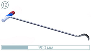 Крючок эксклюзивный (с заточенным окончанием, 900 мм) 07005