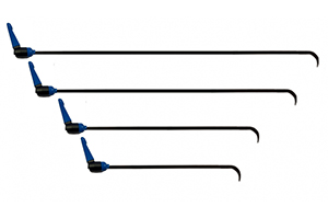 Набор плоских крючков (заостренное, плоское окончание, 4 шт) Black Hunter 08008-4R