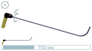 Крючок силовой дверной (700 мм) 09001S
