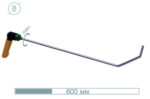 Крючок для работы в дверной панели 09025
