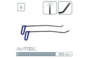 Крюки для работы в полостях (2 шт) 12002-2