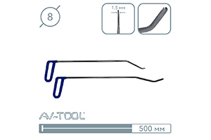 Крюки твистеры (2 шт) 12005-2