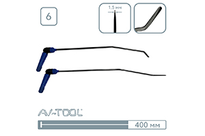 Крюки с поворотными ручками (2 шт) 12006-2