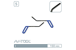 Крюки для работы в полостях (2 шт) 12007-2