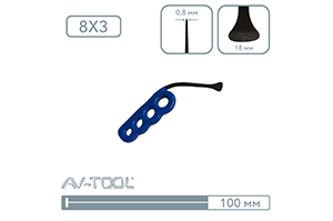Китовый хвост карнизный 126PDRE