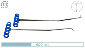 Пара крючков 88-2PDRE