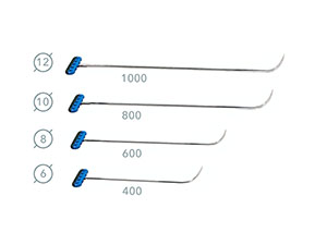 Комплект универсальных крючков (4 шт) 1-04PDRE