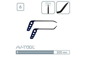 Крючки брассовые 25-2PDRE