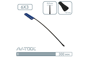 Китовый хвост радиусный 29PDRE