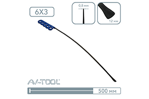 Китовый хвост радиусный 30PDRE