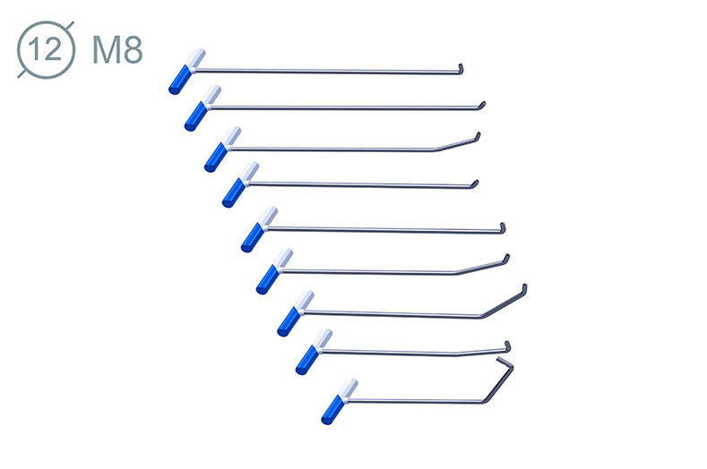 Набор инструмента со сменной насадкой 9 шт, 02025