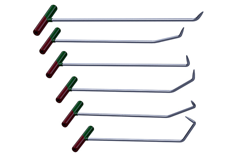 Комплект крючков для работы с передними крыльями (6 шт) 02023