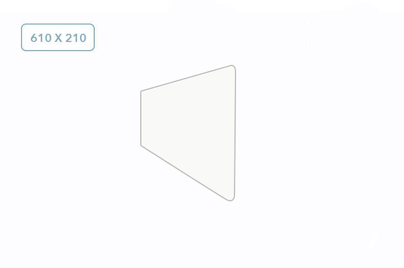 Рассеиватель 610X210  04096