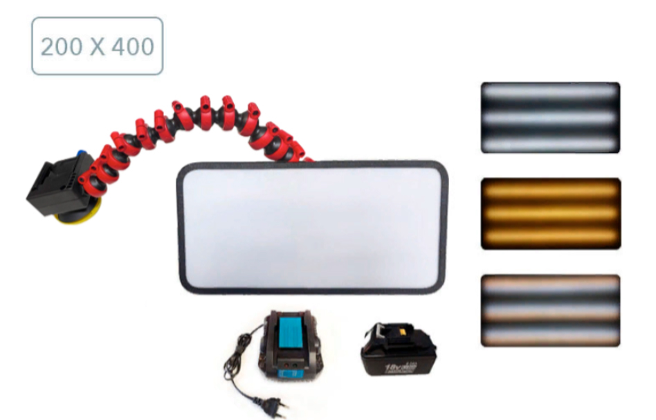 Большая мобильная аккумуляторная лампа (под аккумулятор Макита) 04081