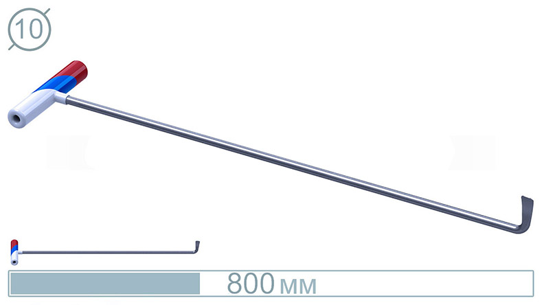 Крючок эксклюзивный для сложного доступа 07013
