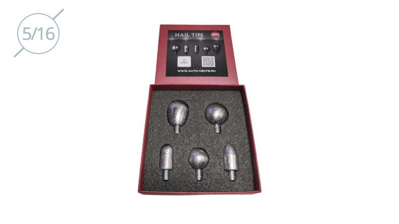 Набор мягкосплавных насадок 11091D