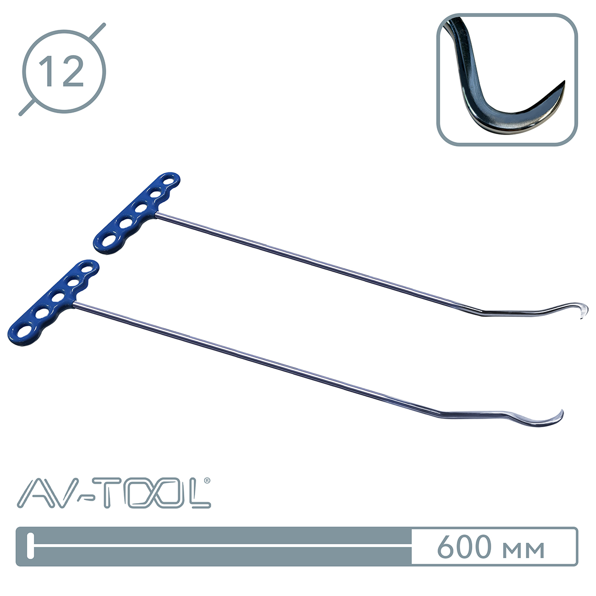 Крючки кризорубы 115-2PDRE