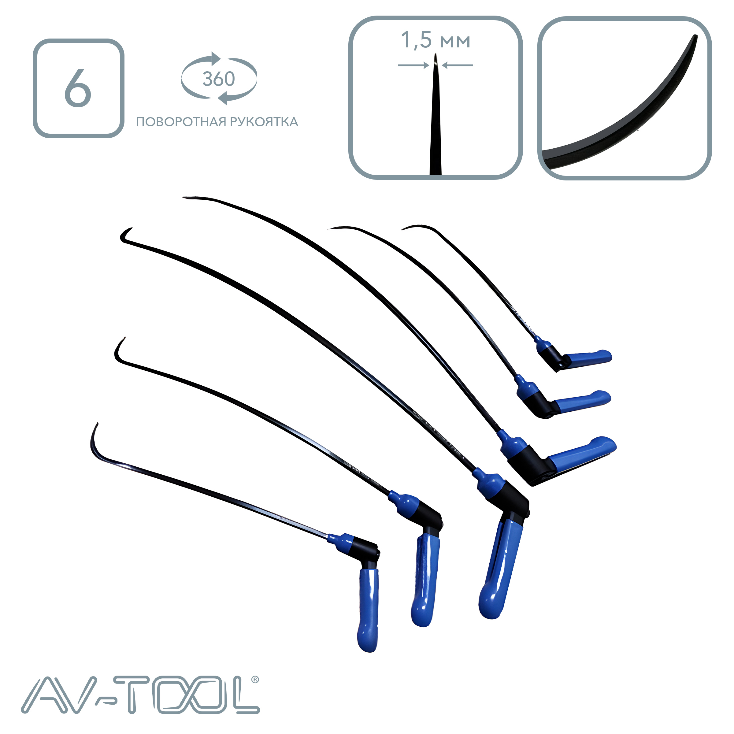 Крючки Black Power 12009-6