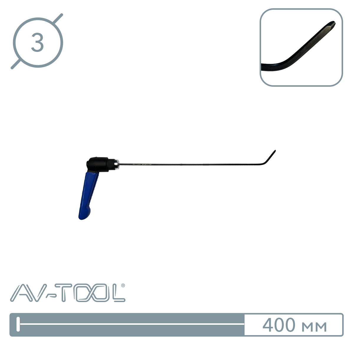 Крючок доводочный  (400 мм) 12019