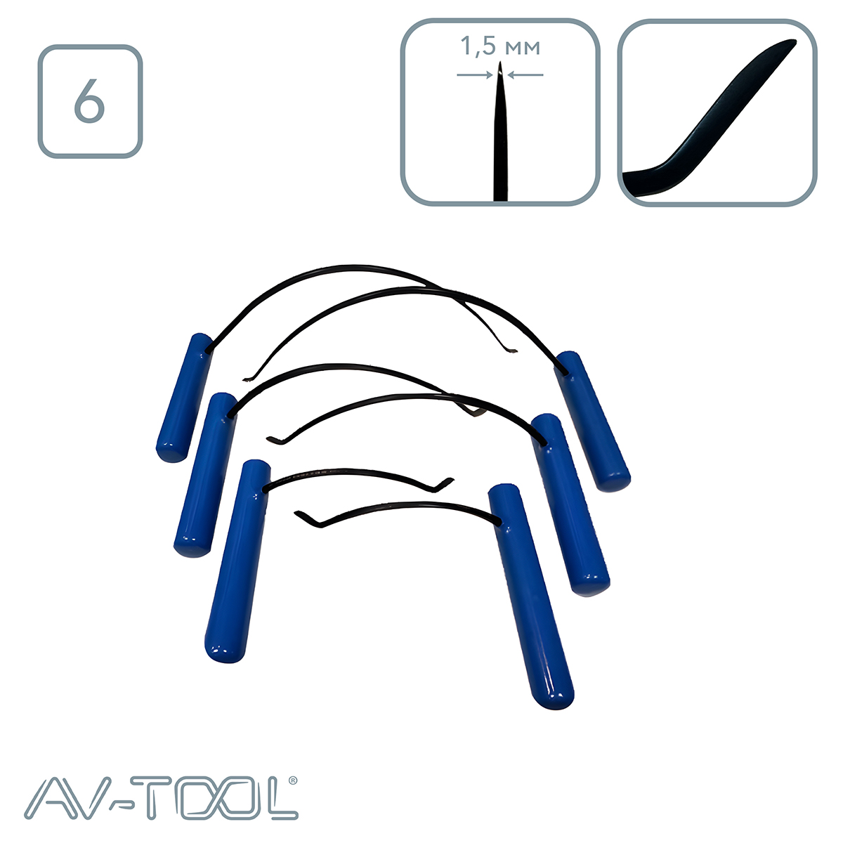 Крючки Black Power 12035-6R