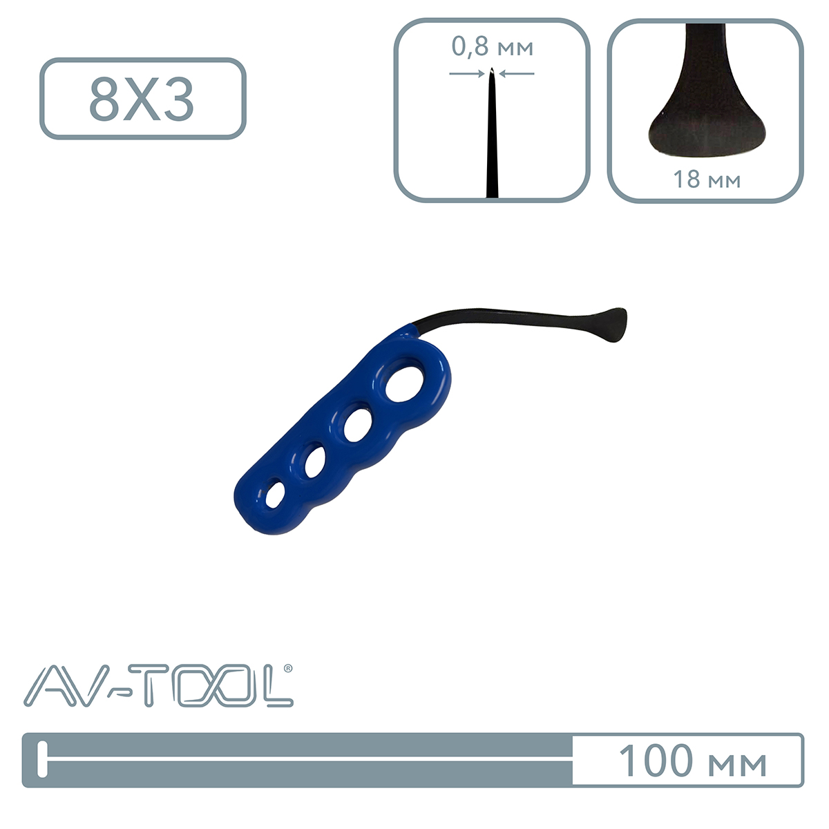 Китовый хвост карнизный 126PDRE