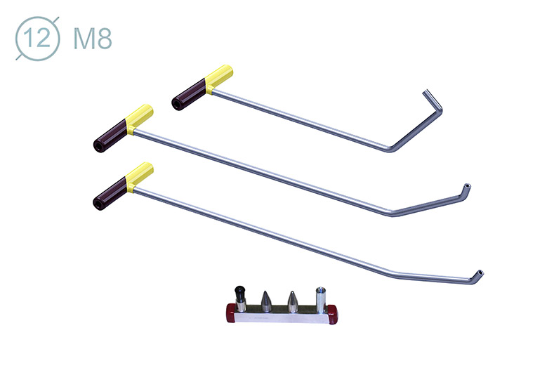 Комплект инструмента со сменными насадками 14026-3