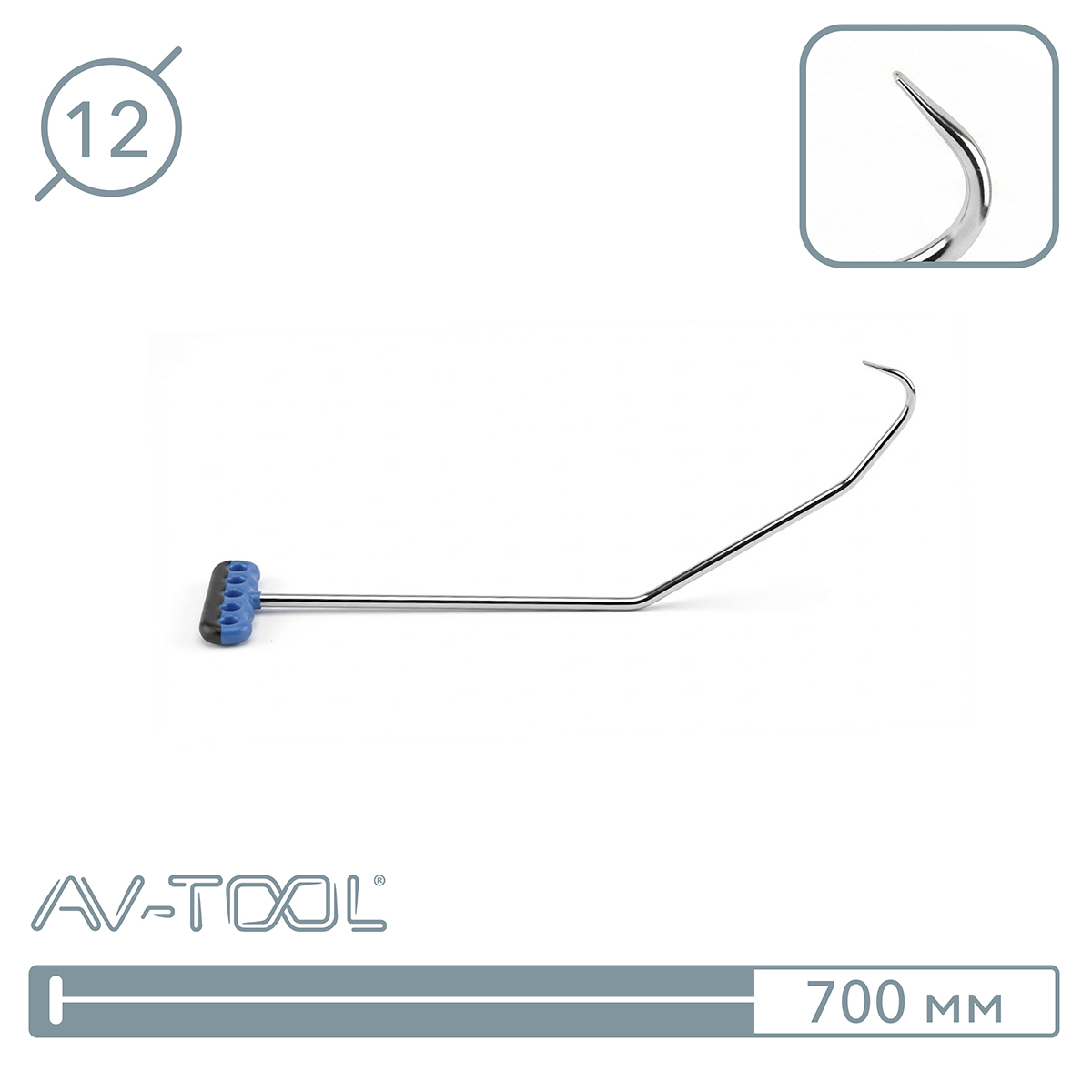 Крючок арочный 14PDRE