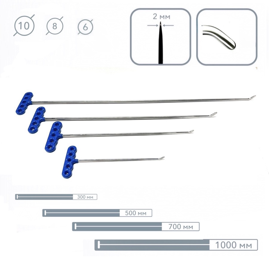 Комплект крючков 150-4PDRE