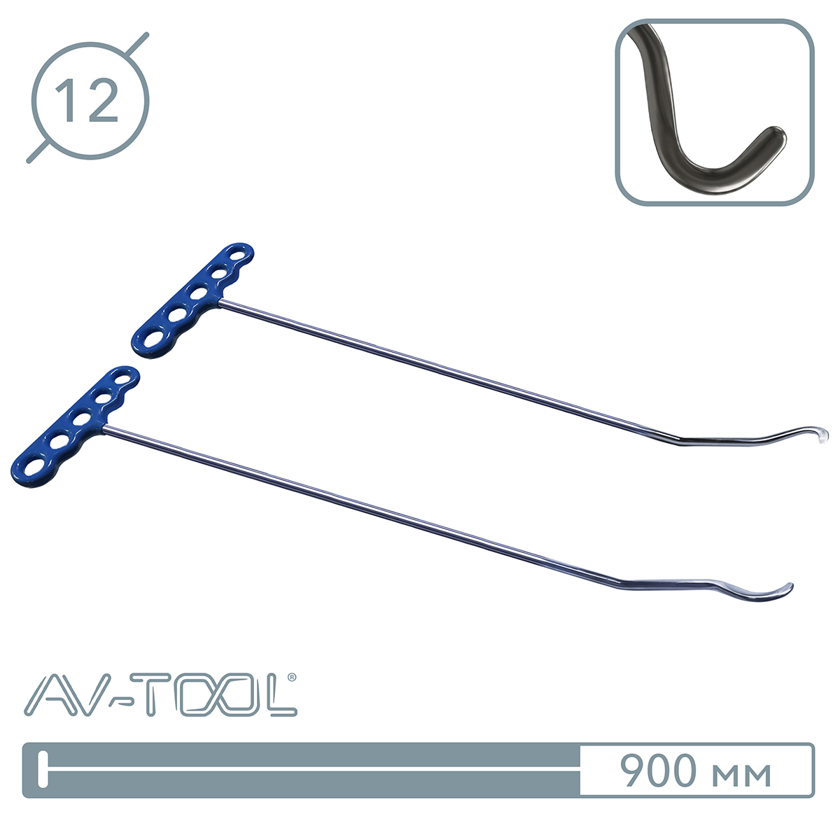 Крючки для работы с рубцами 33-2PDRE