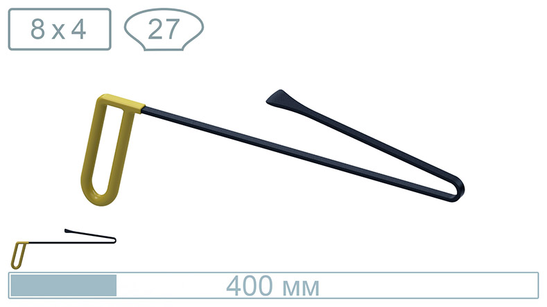 Китовый хвост для сложного доступа 18023