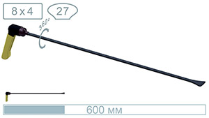 Китовый хвост с поворотной ручкой (600 мм) 18014PR