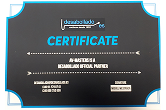 Сертификат AV-Masters