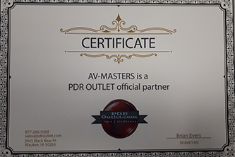 Сертификат AV-Masters