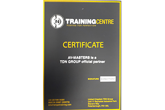 Сертификат AV-Masters